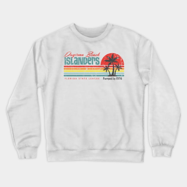 Daytona Beach Islanders Crewneck Sweatshirt by MindsparkCreative